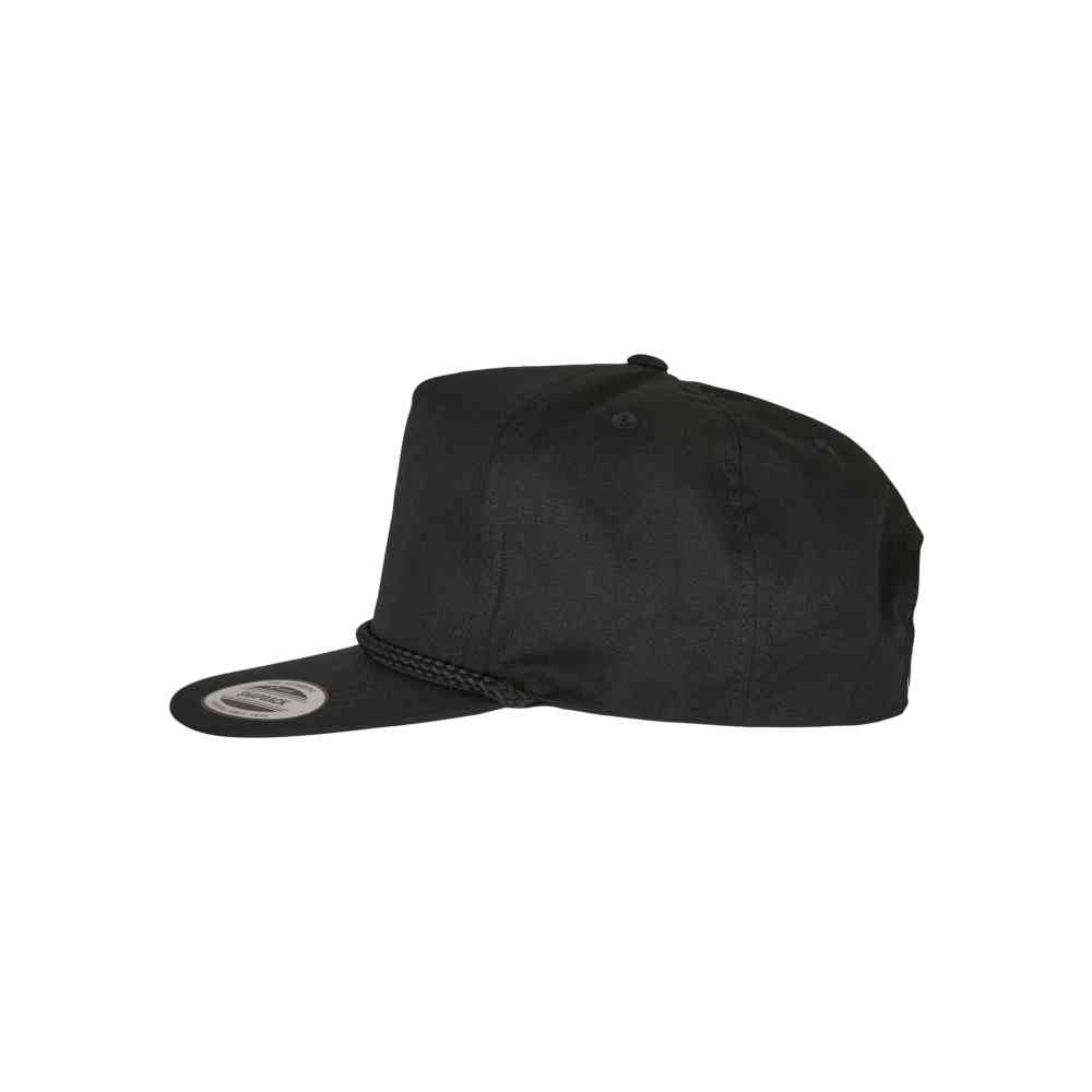Flexfit - YP Classics, Classic Poplin Golf Cap Hysteresenkappe - Schwarz